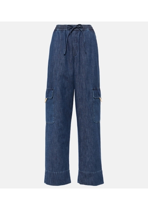 Valentino VGold wide-leg cargo jeans