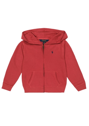 Polo Ralph Lauren Kids Cotton-blend hoodie