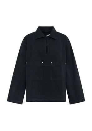 Riveted pullover shirt