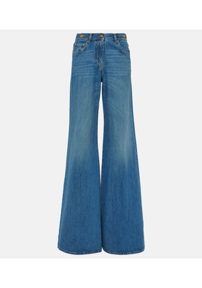 Versace Medusa '95 high-rise flared jeans