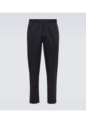 Dolce&Gabbana Cotton-blend suit pants
