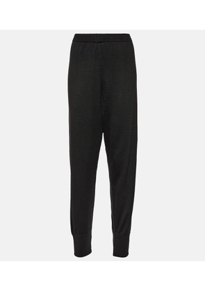 The Row Dalbero linen and silk tapered pants