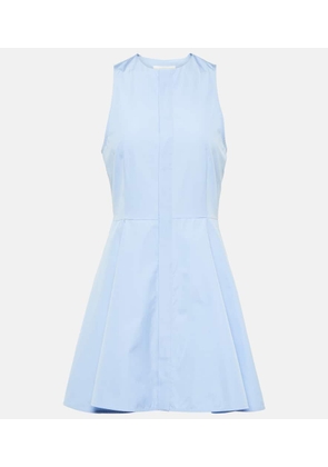 Ami Paris Godet cotton poplin shirt dress