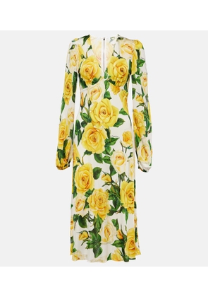Dolce&Gabbana Floral midi dress