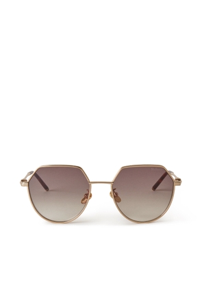 Mulberry Women's Jamie Sunglasses - Gold-Taupe