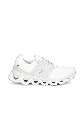 On Cloudswift 3 Sneaker in White & Frost - White. Size 10 (also in 5.5, 6).