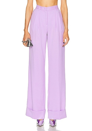 The Andamane Nathalie Cuffed Hem Maxi Pant in Lilac - Lavender. Size 38 (also in 40, 42).