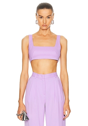 The Andamane Muse Bralette Top in Lilac - Lavender. Size 38 (also in 42, 44).