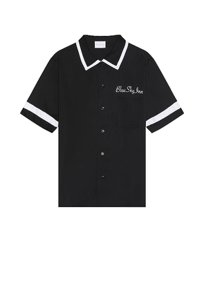 Blue Sky Inn Waiter Shirt in Black. Size M, XL/1X.