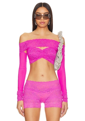 Poster Girl Davina Top in Pink. Size XS-M.