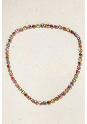 Amrapali London - Mini Rajasthan 18-karat Gold, Diamond And Sapphire Necklace - One size