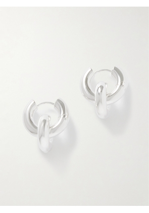 LIÉ STUDIO - The Esther Silver-plated Hoop Earrings - One size