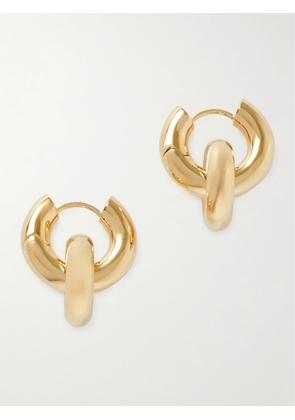 LIÉ STUDIO - The Esther Gold-plated Hoop Earrings - One size