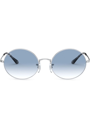 Ray-Ban round-frame gradient sunglasses - Silver