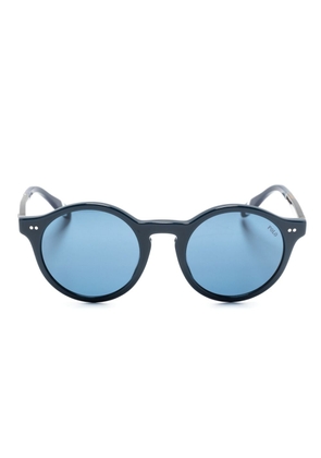 Polo Ralph Lauren tortoiseshell round-frame sunglasses - Blue