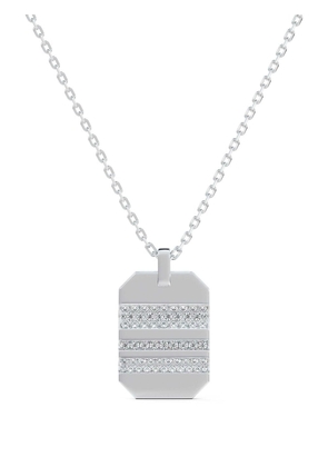De Beers Jewellers 18kt white gold RVL diamond pendant necklace