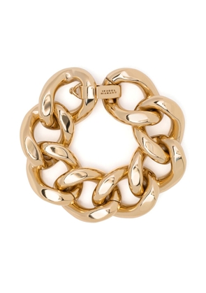 ISABEL MARANT oversize chain-link bracelet - Gold
