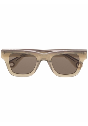 Jacquemus Nocio D-frame sunglasses - Green