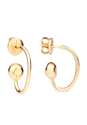 Dodo 18kt yellow gold Pepita hoop earrings