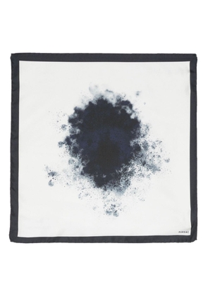 FURSAC abstract-print scarf - White