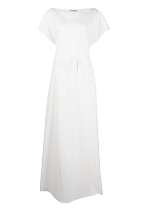 There Was One boat neck tunic dress - White