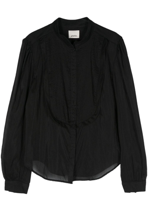ISABEL MARANT Amel pleated blouse - Black