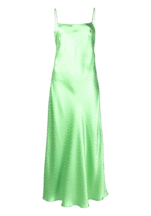 Rixo Holly polka dot maxi dress - Green