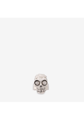 ALEXANDER MCQUEEN - The Knuckle Skull Ring - Item 748200J160Y0446