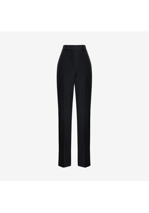 ALEXANDER MCQUEEN - High-waisted Tailored trousers - Item 768401QJACX1000