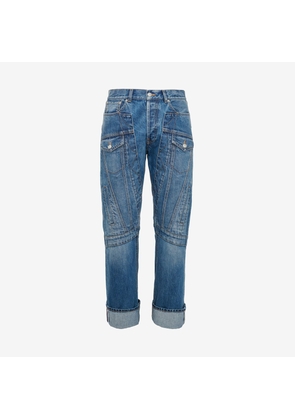 ALEXANDER MCQUEEN - Workwear Jeans - Item 774966QYAAP4211