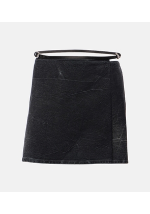 Givenchy Voyou denim miniskirt