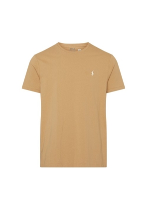 Short-sleeved polo shirt with logo