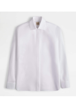 Tod's - Shirt in Cotton, WHITE, 36 - Shirts