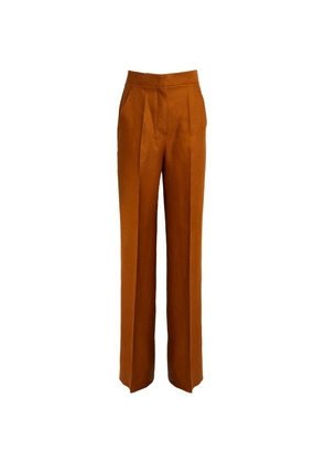 Max Mara Linen Tailored Trousers