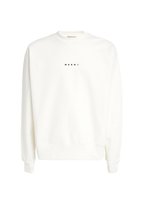 Marni Cotton Logo Sweatshirt