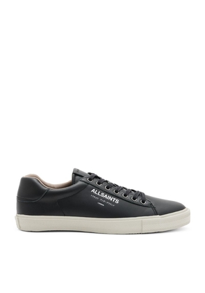 Allsaints Leather Underground Low-Top Sneakers