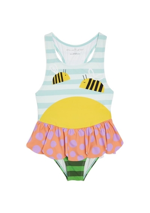Stella Mccartney Kids Blue Bee Swimsuit (6-12 Months)