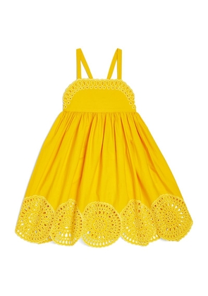 Stella Mccartney Kids Broderie Anglaise-Detail Dress (3-14 Years)
