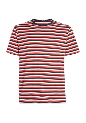 Ron Dorff Cotton Striped T-Shirt