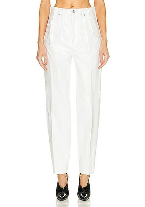 RTA Ele Pant in White Crinkle - White. Size 27 (also in 29, 30).