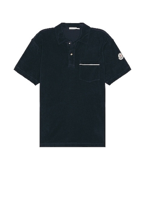 Moncler Polo in Navy - Navy. Size M (also in S, XL).