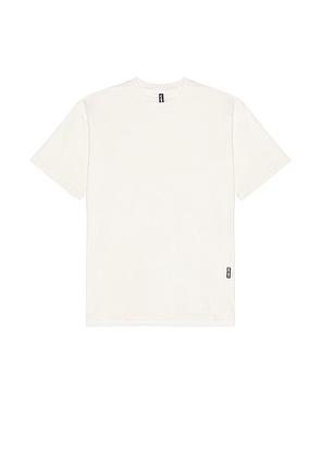 ASRV Nano Mesh Oversized Tee in Ivory Cream - Ivory. Size L (also in M, S).