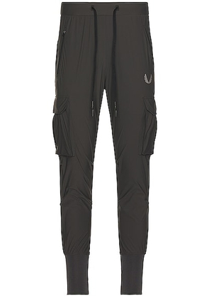 ASRV Tetra-lite Cargo High Rib Jogger in Space Grey - Charcoal. Size M (also in L, XL/1X).
