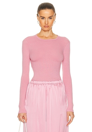 SABLYN Quincy Shirt in Lola - Pink. Size S (also in ).