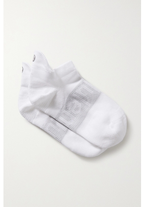 lululemon - Power Stride Organic Cotton-blend Socks - White - S,M,L