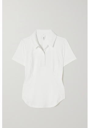 lululemon - Stretch Recycled-jacquard Polo Shirt - White - US2,US4,US6,US8,US10,US12,US14,US16
