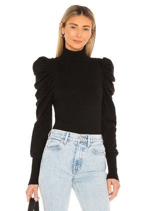 L'Academie Larra Sweater in Black. Size XS.