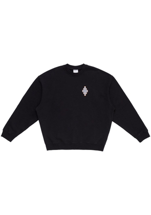 Marcelo Burlon County of Milan Optical Cross cotton sweatshirt - Black