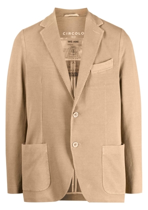 Circolo 1901 cotton-blend blazer - Brown