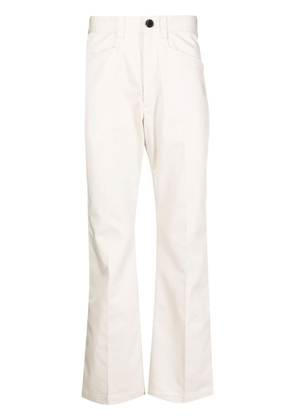 FIVE CM mid-rise straight trousers - White